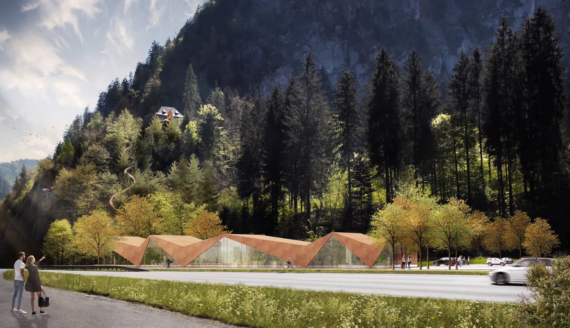 Visualisierung Festung Kniepass