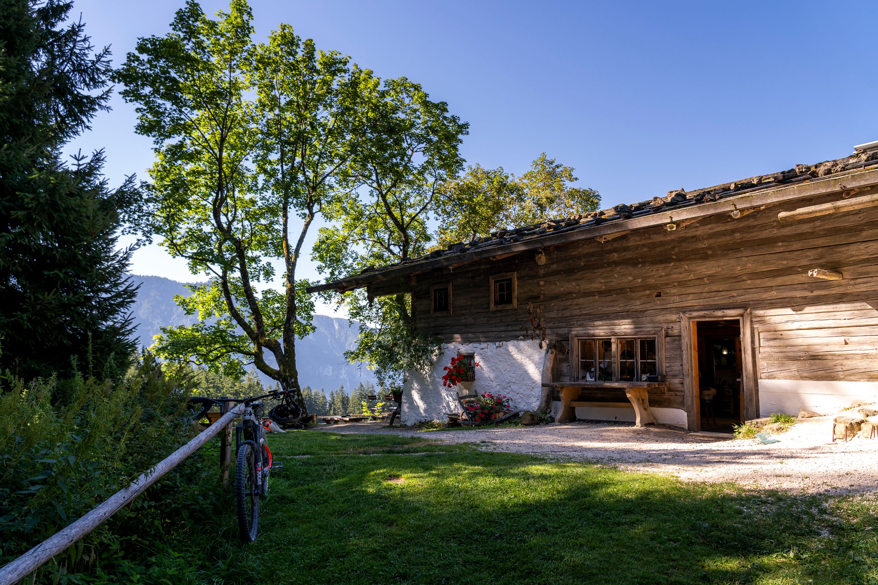 Die Bäckeralm bei Inzell