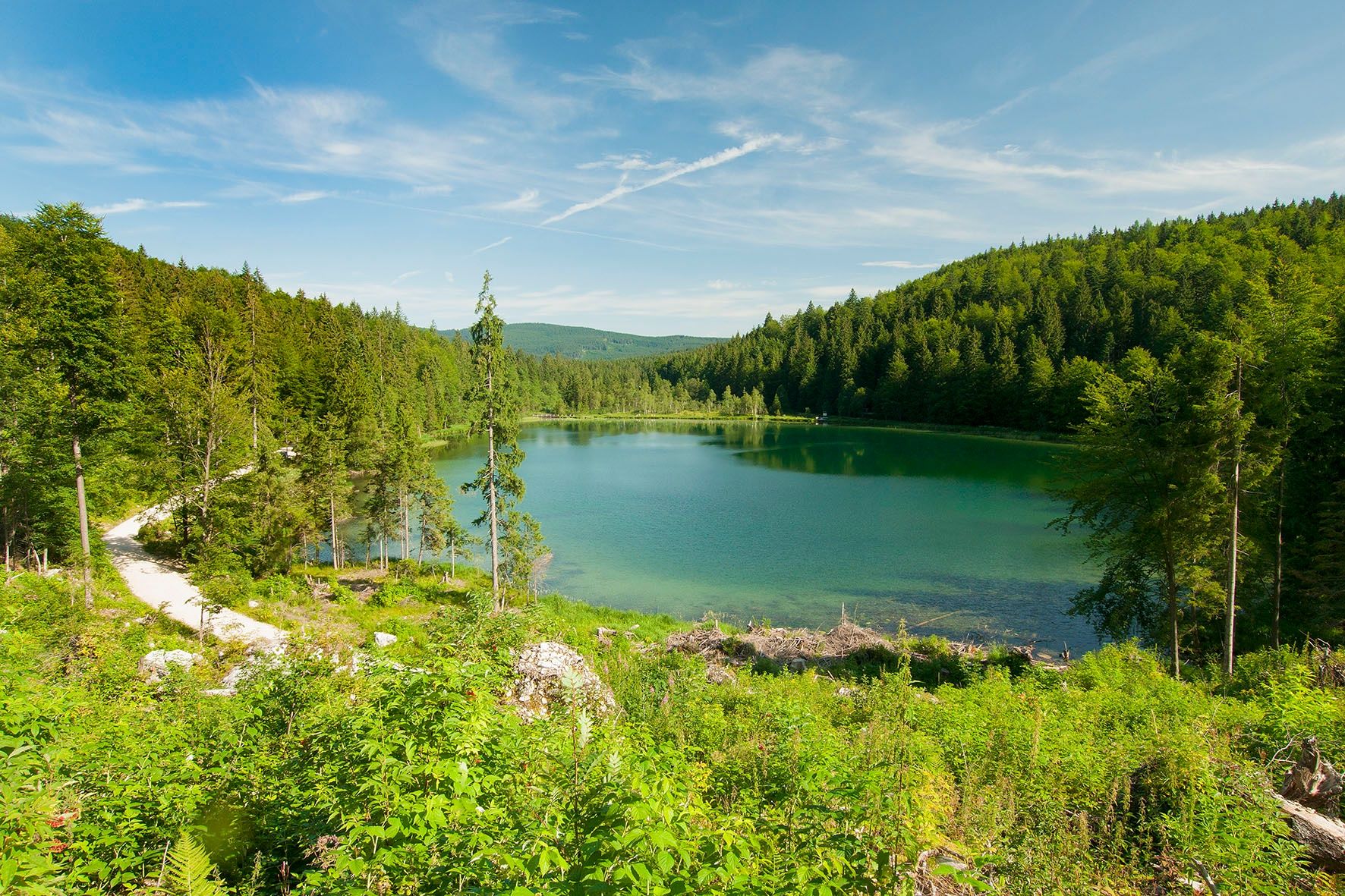 Frillensee im Sommer