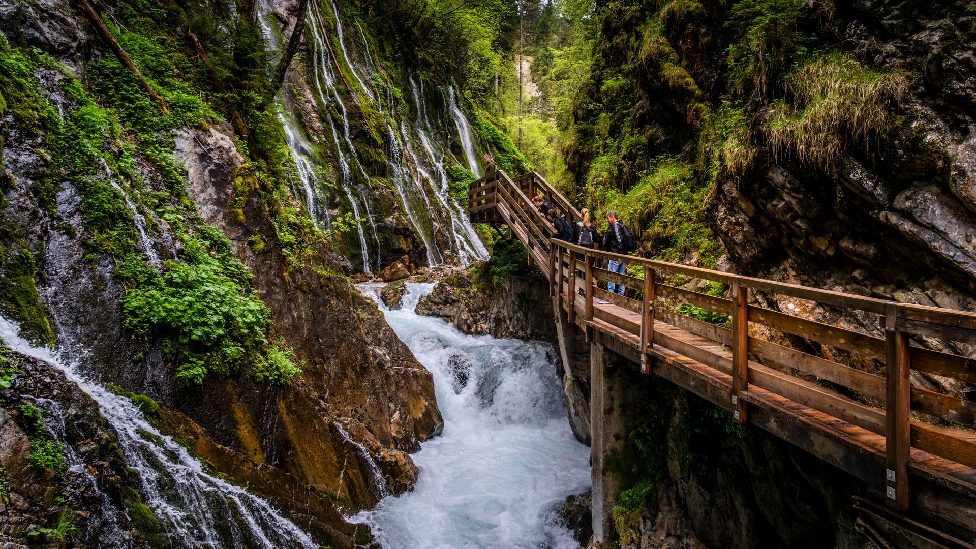 Wanderung durch die Wimbachklamm 