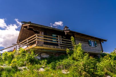 Der Kaser der Weihnachtsschützen auf dem Hanauerstein