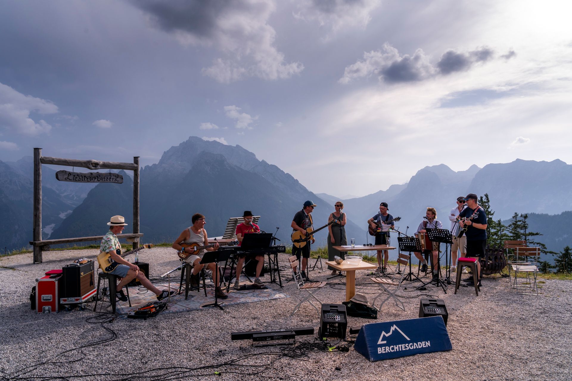 Soundcheck zum "der Watzmann groovt"