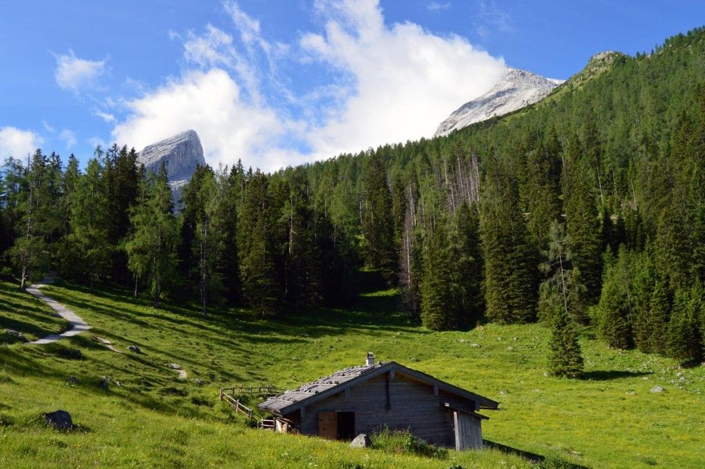 Mitterkaseralm am Watzmann